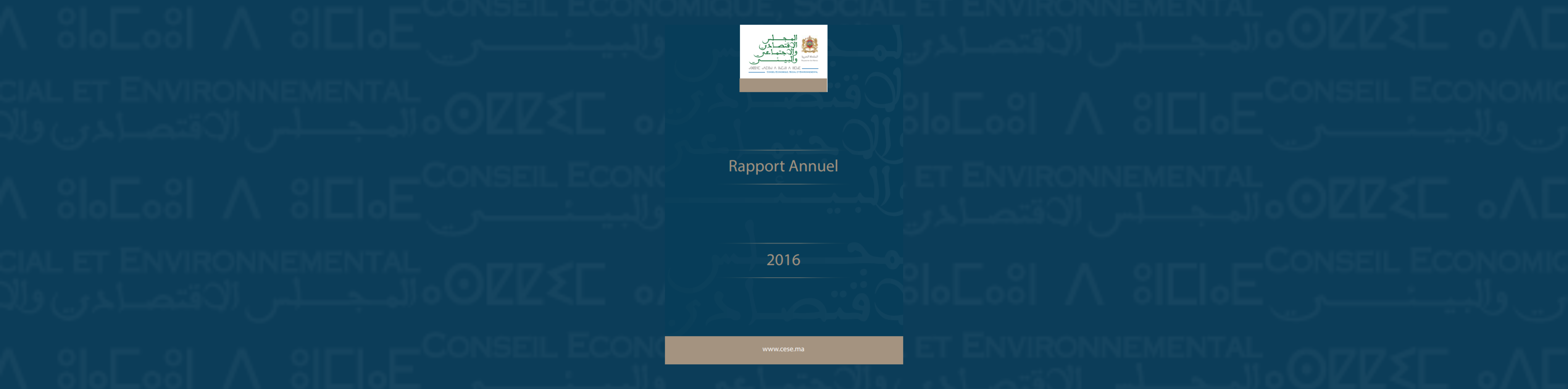 Bannière illustrative du rapport annuel 2016