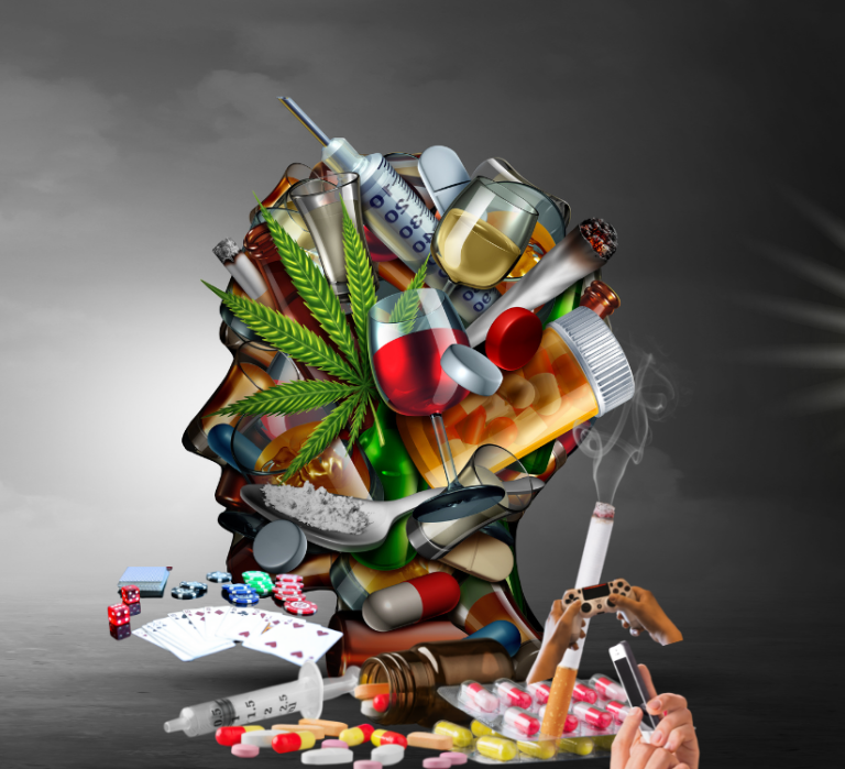 Illustration des conduites addictives