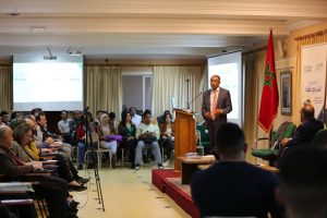 Conférence sur l'entrepreneuriat à la l'université Hassan II