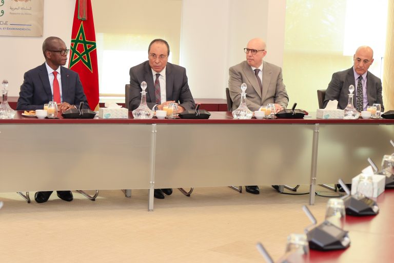 السيد عبد القادر أعمارة يستقبل رئيس الهيئة العليا للحكامة الجيدة بجمهورية كوت ديفوار