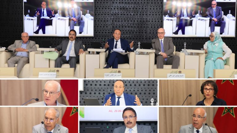 Photo montage de la 171e session ordinaire du CESE