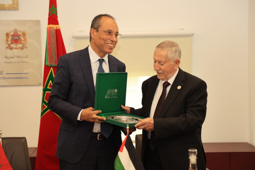 Le président du CESE reçoit une délégation de l’Organisation de libération de la Palestine