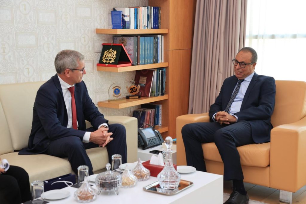السيد عبد القادر أعمارة يستقبل سفير جمهورية ألمانيا الاتحادية