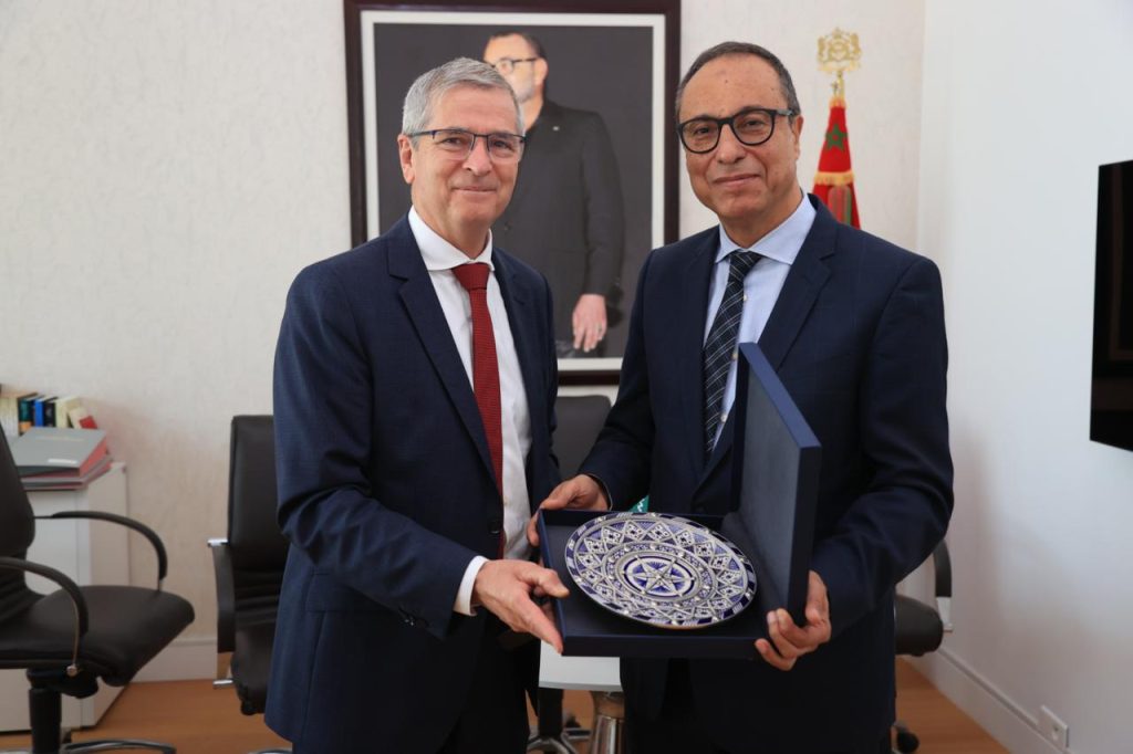 السيد عبد القادر أعمارة يستقبل سفير جمهورية ألمانيا الاتحادية