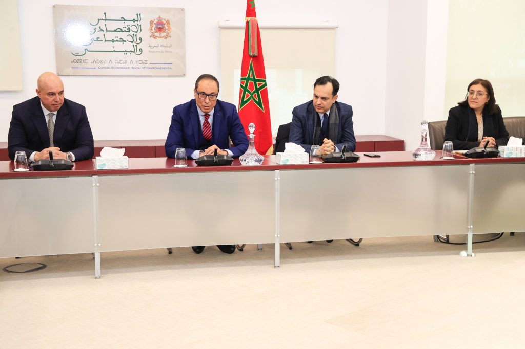 "التكوين المستمر في القطاع الخاص" محور لقاء السيد رئيس المجلس الاقتصادي والاجتماعي والبيئي مع وزير الإدماج الاقتصادي والمقاولة الصغرى والشغل والكفاءات