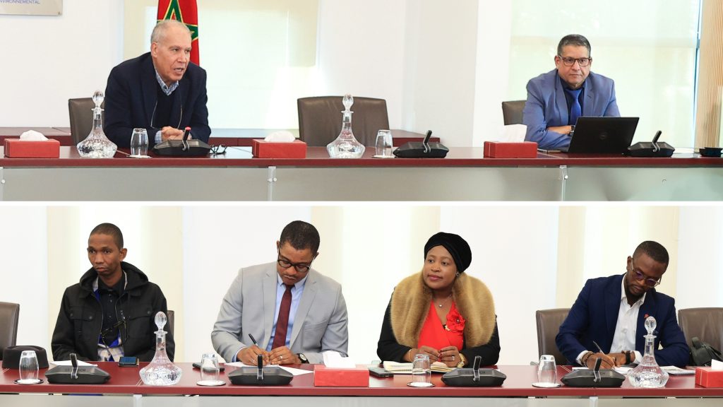 Rencontre avec une délégation parlementaire du Conseil National de la Transition de Guinée