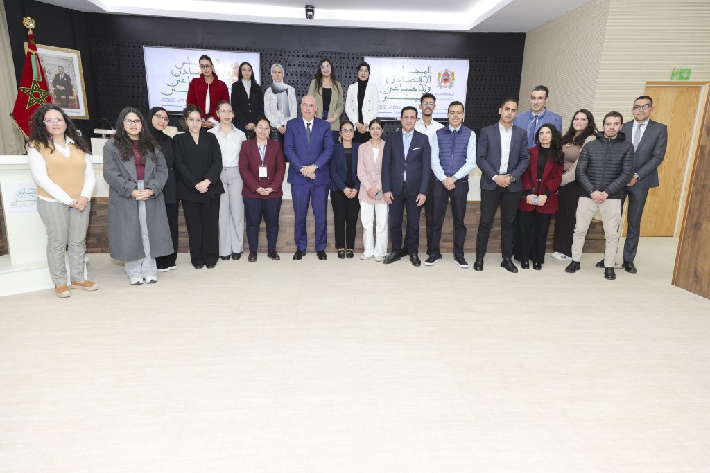Le CESE reçoit les membres de l’Association des Jeunes Citoyens Marocains, dans le cadre des « Lundis Jeunesse »