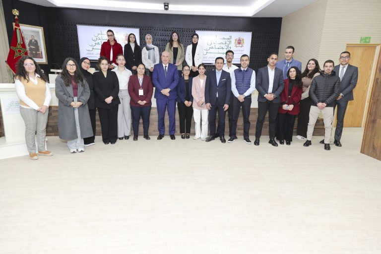 Le CESE reçoit les membres de l’Association des Jeunes Citoyens Marocains, dans le cadre des « Lundis Jeunesse »